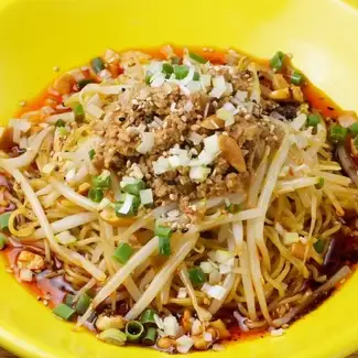 【麺類】本格 痺れる汁なし担々麺（Original Spicy Noodle (No Soup)）