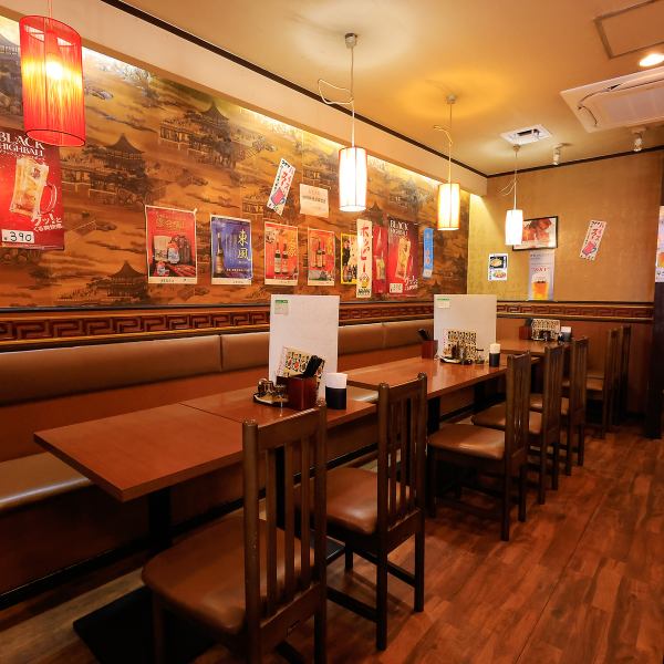 There is a partition between each table, so it is also a measure against infectious diseases.It can be used in a variety of situations, from meals with family, friends, and co-workers, small drinking parties after work, and various banquets.We also have a full lunch menu.We also have great value sets and set meals ◎