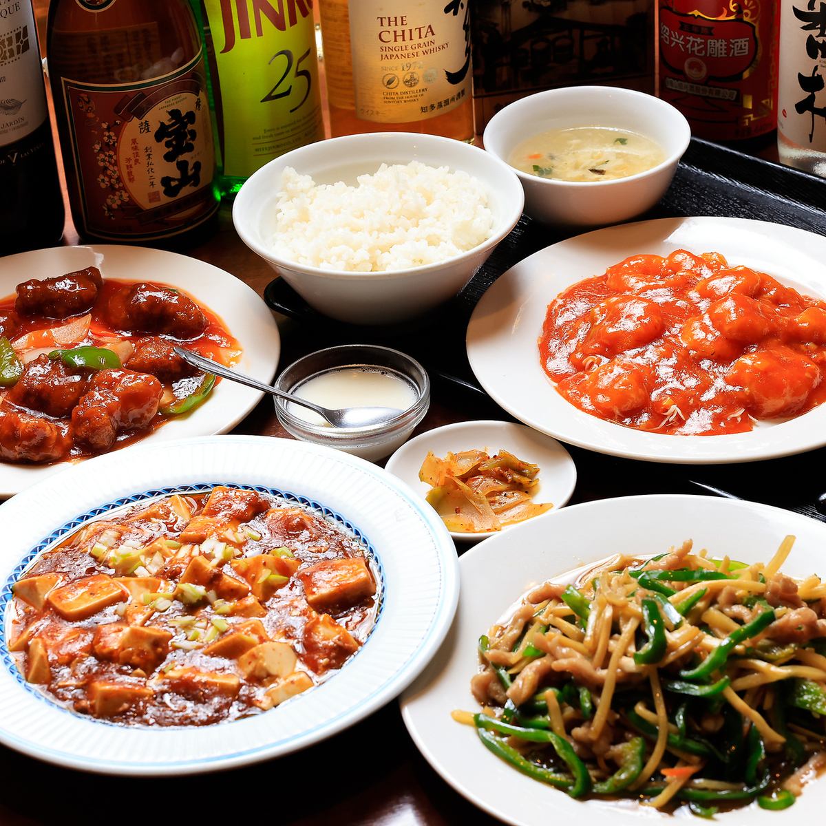 All-you-can-eat and drink Chinese food suitable for large banquets!