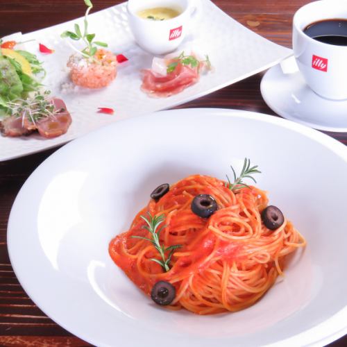 [A total of 8 dishes including Kamogawa Takanashi Ranch Kazusa Japanese beef!] Aloha course where you can enjoy pasta and pizza is 4400 yen (tax included)