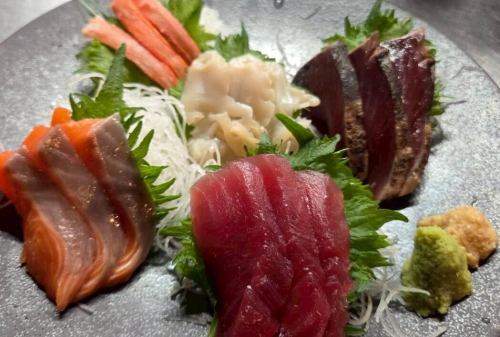 刺身5点盛り合わせ
