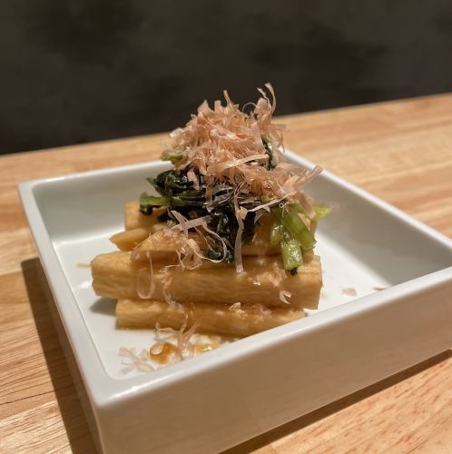 Chinese yam and wasabi pickled in soy sauce