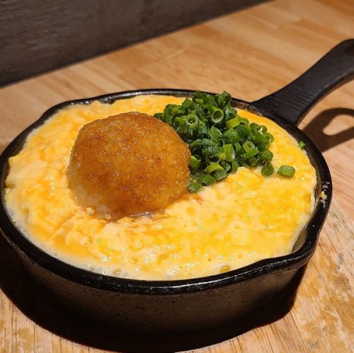 Plain omelet without dashi