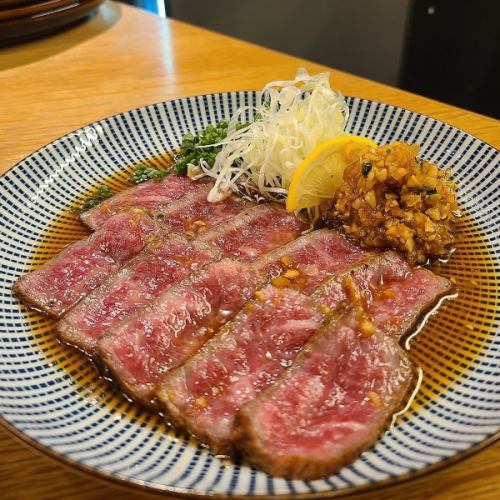 A5黒毛和牛 赤身たたき