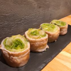 蒸し焼き野菜巻き　レタス