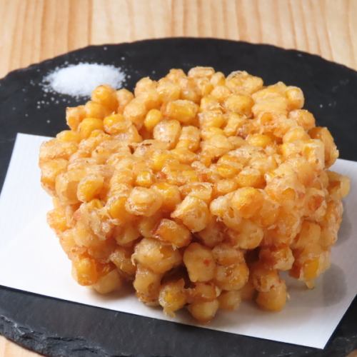 とうもろこしのかき揚げ