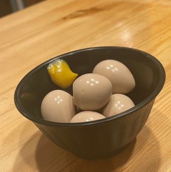 染み込みうずら煮