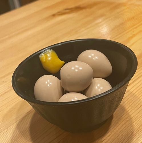 染み込みうずら煮