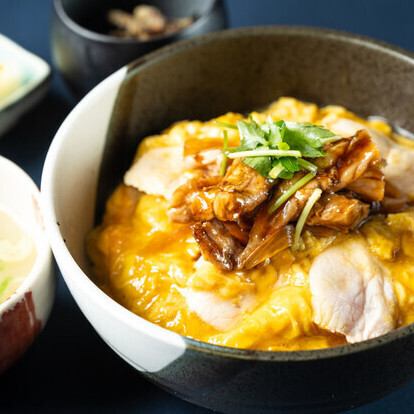 かしわの親子丼御膳