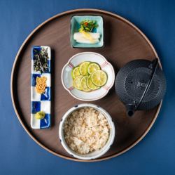 だし茶漬け(スダチ)