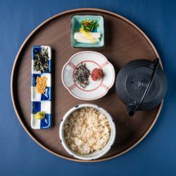 だし茶漬け(昆布・梅干し)