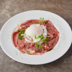 Seared Japanese Black Beef Carpaccio