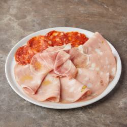 Affetato Misto Assorted freshly sliced ham