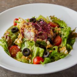 Homemade tuna salad - mimosa style