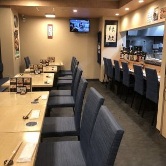 The store can be reserved for up to 28 people! Recommended for banquets and parties with a large number of people.If you would like to charter, please feel free to contact the store.
