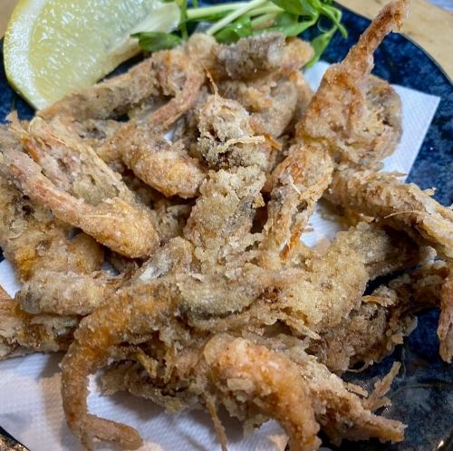 ガス海老の唐揚げ