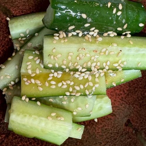 梅タレきゅうり/塩タレきゅうり