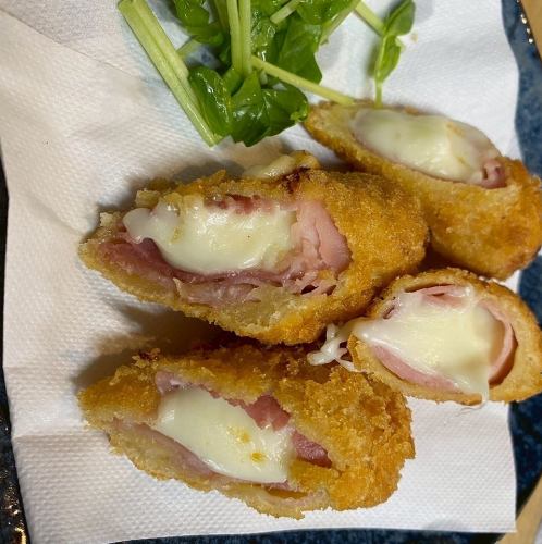 のび～る生ハムチーズ