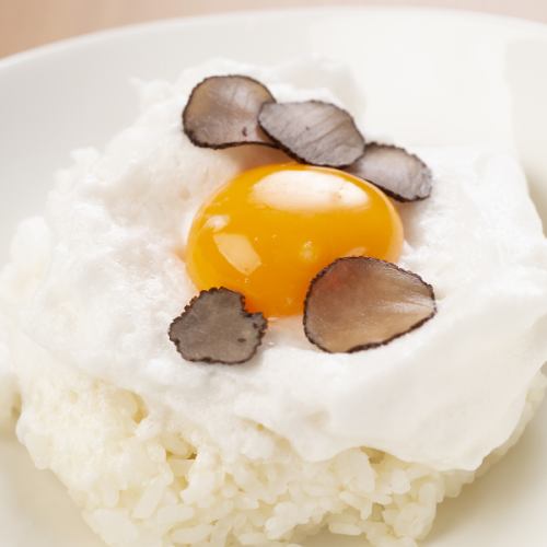 T ・ T ・ K ・ G (Truffle egg over rice)