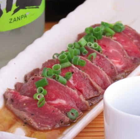 炙りラムのたたき