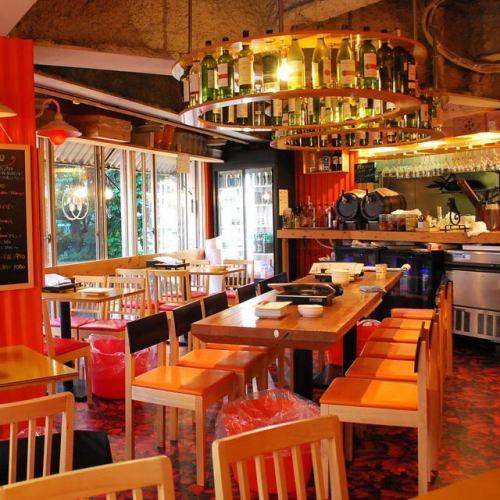 Suitable for large groups! Ideal for lively drinking parties of up to 80 people