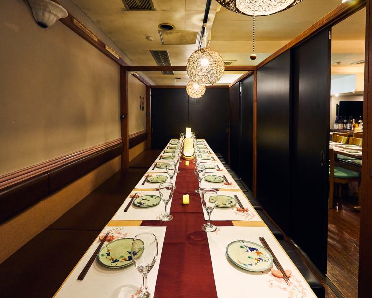 [Special private room!] Our special private room is a spacious space that can be used by a large number of people.Please use it in various scenes such as welcome and farewell parties, girls-only gatherings, various banquets, etc. We have a wide variety of dishes such as course meals and single item menus ♪