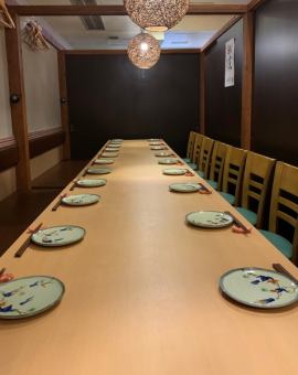Of course, we also have private room seats that are nice for banquets! 9 private room seats in total, popular seats, so make sure to make a reservation as soon as possible!