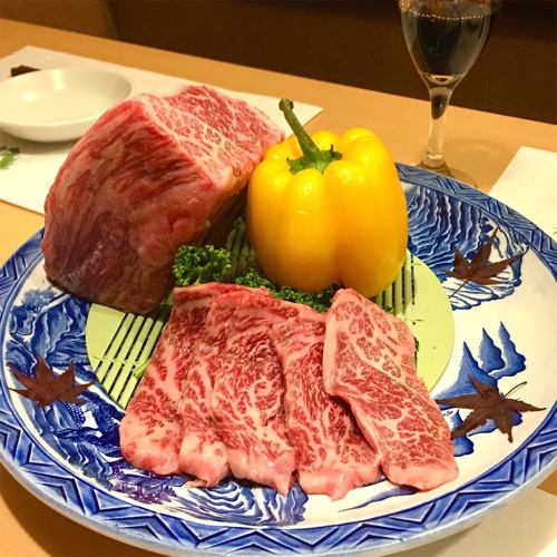 以和牛牛肉为原料的创意日本料理！