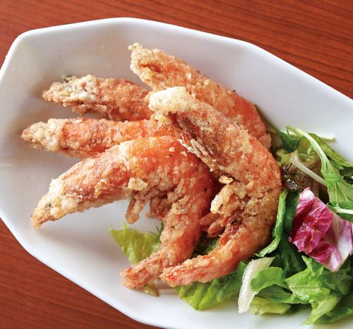 Deep fried soft shell shrimp [5 pieces]