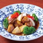 やわらかヒレ肉の黒酢豚