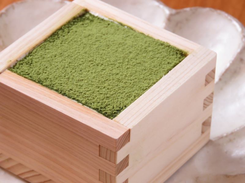green tea tiramisu