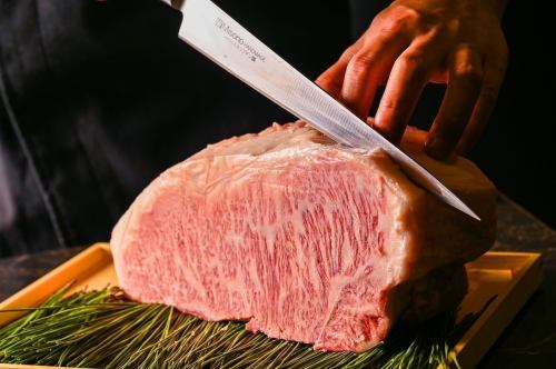 [Enjoy Kuroge Wagyu beef]