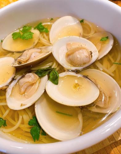 clam soup pasta
