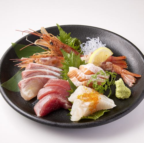 鮮魚刺身 五種盛り合わせ