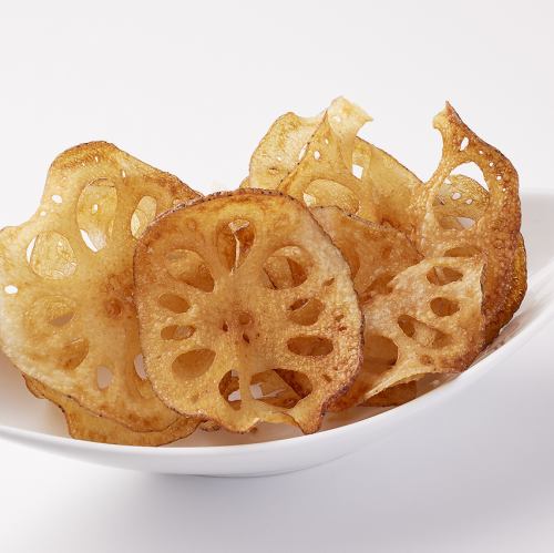 季節の野菜チップ