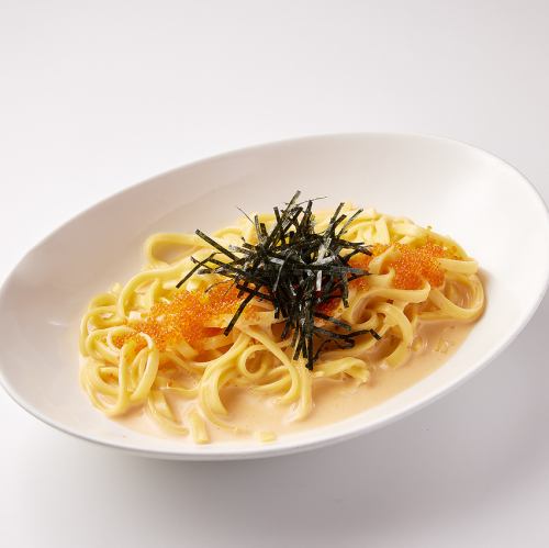 濃厚ウニのクリームパスタ