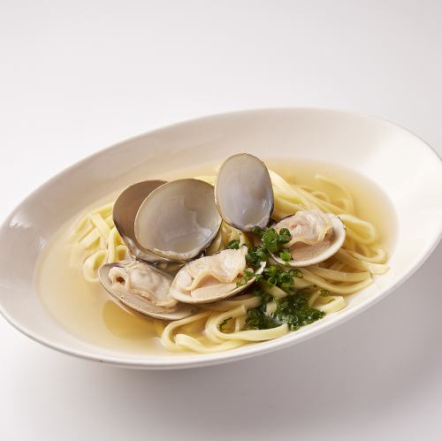 はまぐりのスープパスタ