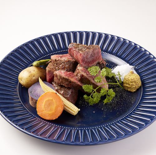 【炭火焼き】国産牛ミスジステーキ150g