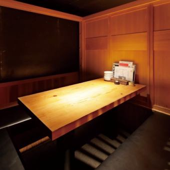 [Private room seats] We have private rooms where you can relax in your private space.