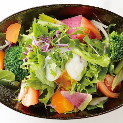 Seasonal salad of local vegetables