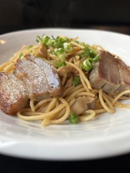 Thick-cut bacon and mushroom pasta