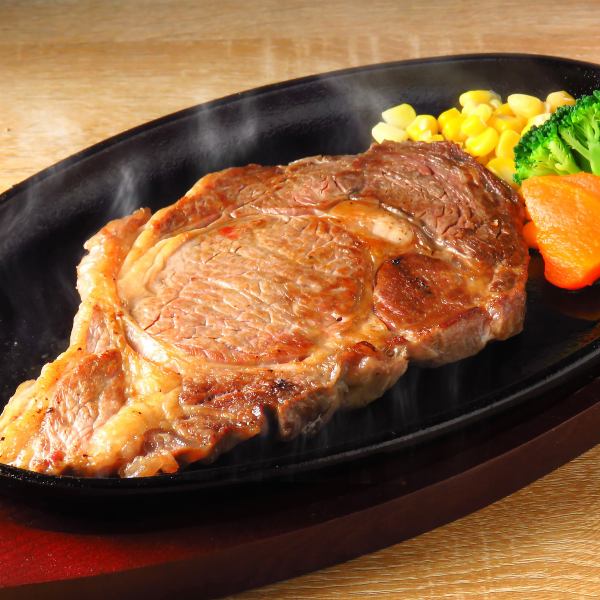 【ステーキハウスやまゆうの名物中毒性ステーキ】最上級"リブアイステーキ"　225g～