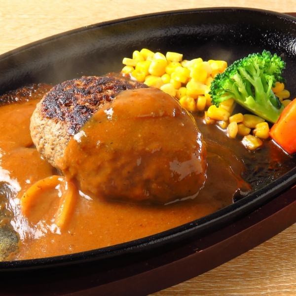 【手ごねにこだわる贅沢な逸品】牛100%使用手ごねハンバーグ　200g～