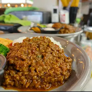 自家製キーマカレー～温玉添え～