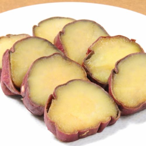Grilled sweet potato slices (large)