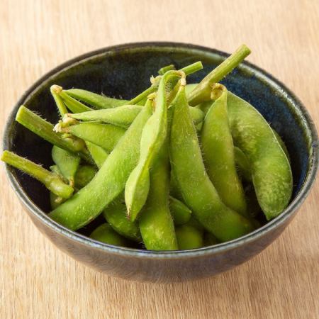 温かい枝豆