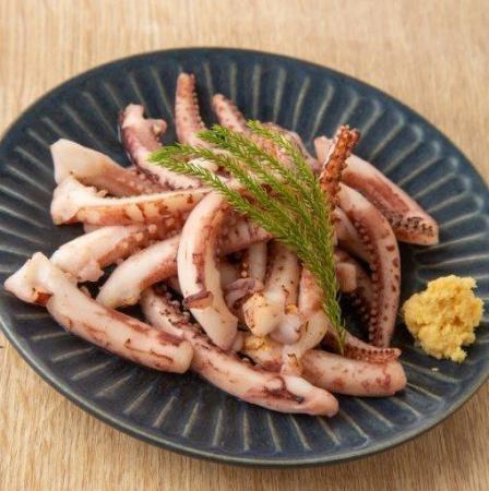 イカゲソ炙り
