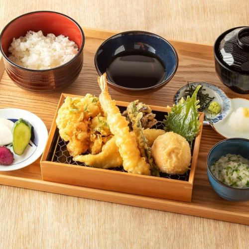天ぷらまぶし御膳　上天ぷら