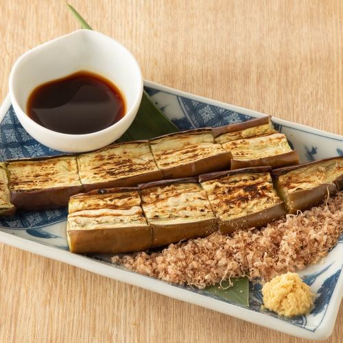 熊本県産大長なすの炙り