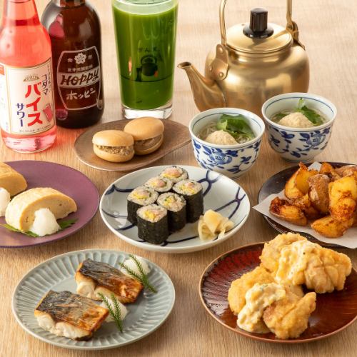 Same-day purchase available! [Easy Course] 7 dishes in total, 2 hours of all-you-can-drink shochu from the tap. 3,850 yen ⇒ 3,500 yen (tax included)